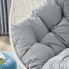 Modway Hide Outdoor Patio Swing Chair With Stand