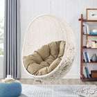 Modway Hide Outdoor Patio Swing Chair With Stand