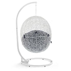 Modway Hide Outdoor Patio Swing Chair With Stand