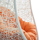 Modway Hide Outdoor Patio Swing Chair With Stand