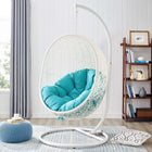 Modway Hide Outdoor Patio Swing Chair With Stand