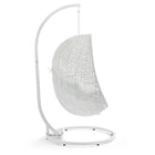 Modway Hide Outdoor Patio Swing Chair With Stand