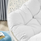 Modway Hide Outdoor Patio Swing Chair With Stand