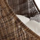 Modway Bean Outdoor Patio Wood Swing Chair With Stand