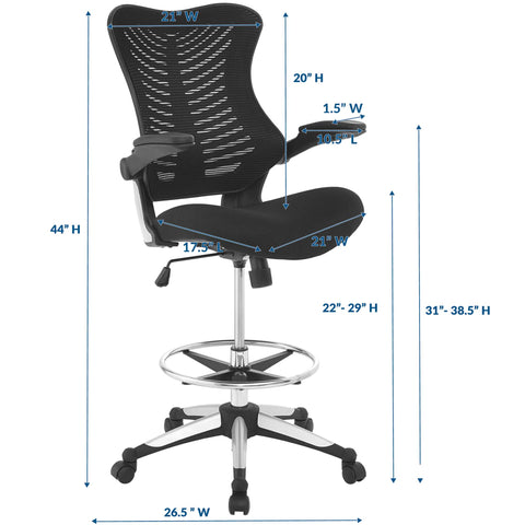 Modway Charge Drafting Chair  