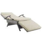 Modway Envisage Chaise Outdoor Patio Wicker Rattan Lounge Chair