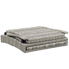Modway Envisage Chaise Outdoor Patio Wicker Rattan Lounge Chair