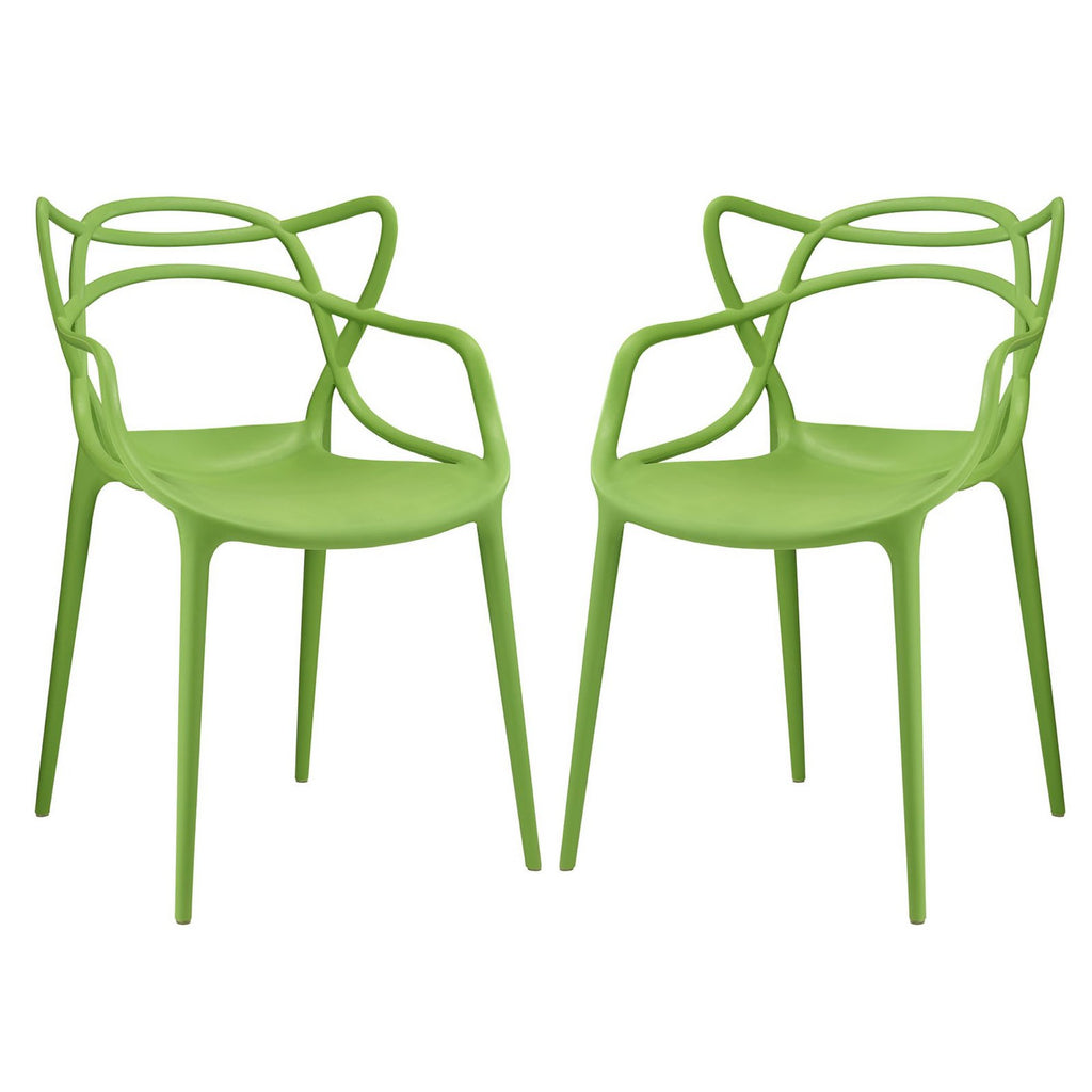 Modway Entangled Dining Set Set of 2  