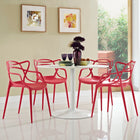 Modway Entangled Dining Set Set of 4