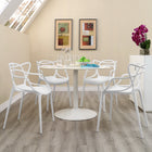 Modway Entangled Dining Set Set of 4