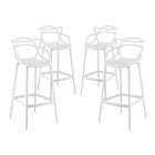 Modway Entangled Bar Stool Set of 4  