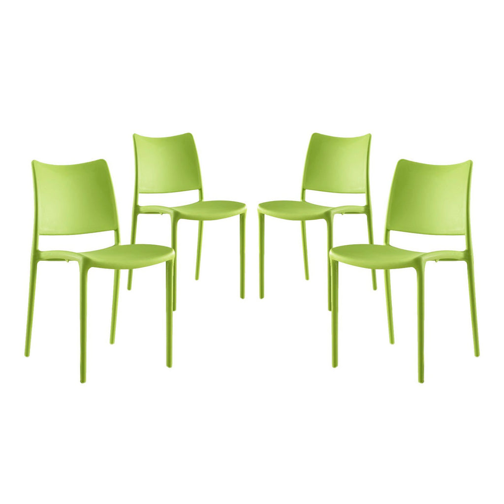 Modway Hipster Dining Side Chair Set of 4  