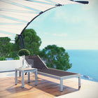 Modway Shore 2 Piece Outdoor Patio Aluminum Set EEI-2470