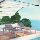 Modway Shore 3 Piece Outdoor Patio Aluminum Set EEI-2471