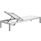 Modway Shore Outdoor Patio Aluminum Chaise Set of 2 EEI-2472