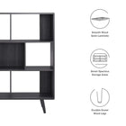 Modway Transmit 7 Shelf Wood Grain Bookcase