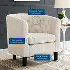 Modway Prospect Upholstered Fabric Armchair