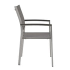 Modway Shore Outdoor Patio Aluminum Dining Chair Set of 2