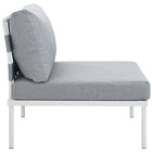 Modway Harmony Armless Outdoor Patio Aluminum Chair