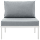 Modway Harmony Armless Outdoor Patio Aluminum Chair