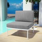 Modway Harmony Armless Outdoor Patio Aluminum Chair