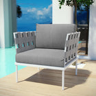Modway Harmony Outdoor Patio Aluminum Armchair