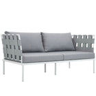 Modway Harmony Outdoor Patio Aluminum Loveseat  