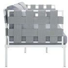 Modway Harmony Outdoor Patio Aluminum Loveseat