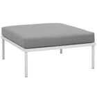 Modway Harmony Outdoor Patio Aluminum Ottoman  