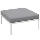 Modway Harmony Outdoor Patio Aluminum Ottoman