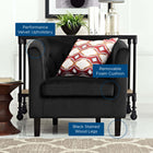 Modway Prospect Performance Velvet Armchair