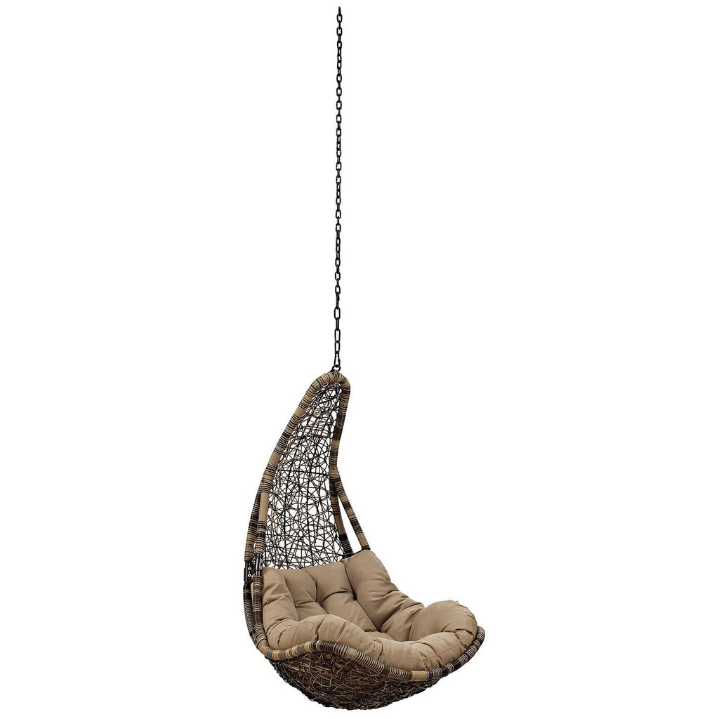 Modway Abate Outdoor Patio Swing Chair Without Stand  