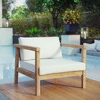 Modway Bayport Outdoor Patio Teak Armchair