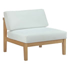 Modway Bayport Outdoor Patio Teak Armless  