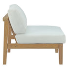 Modway Bayport Outdoor Patio Teak Armless