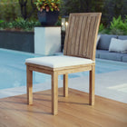 Modway Marina Outdoor Patio Teak Dining Chair