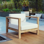 Modway Upland Outdoor Patio Teak Armchair
