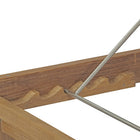 Modway Upland Outdoor Patio Teak Chaise