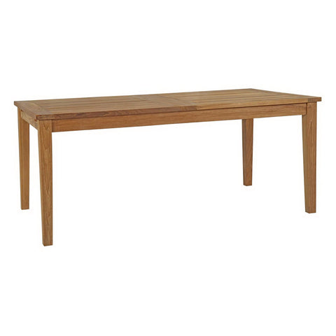 Modway Marina Extendable Outdoor Patio Teak Dining Table  