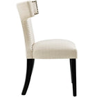 Modway Curve Fabric Dining Side Chair Set of 2