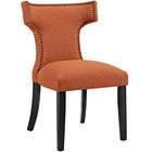 Modway Curve Fabric Dining Side Chair Set of 2