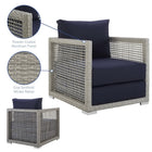 Modway Aura Rattan Outdoor Patio Armchair