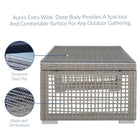 Modway Aura Rattan Outdoor Patio Coffee Table