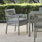 Modway Aura Outdoor Patio Wicker Rattan Dining Armchair