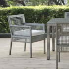 Modway Aura Outdoor Patio Wicker Rattan Dining Armchair