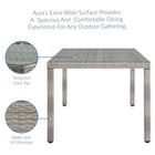 Modway Aura 7 Piece Outdoor Patio Wicker Rattan Set