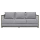 Modway Aura Outdoor Patio Wicker Rattan Sofa