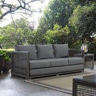 Modway Aura Outdoor Patio Wicker Rattan Sofa