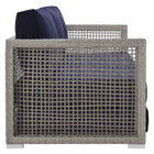 Modway Aura Outdoor Patio Wicker Rattan Sofa