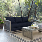 Modway Aura Outdoor Patio Wicker Rattan Sofa